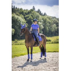 Tapis LeMieux Suede Dressage Square Bluebell Bleu Tapis LeMieux Suede Dressage Square Bluebell Bleu
