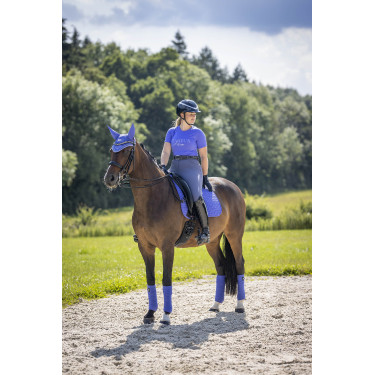 Tapis LeMieux Suede Dressage Square Bluebell Bleu Tapis LeMieux Suede Dressage Square Bluebell Bleu