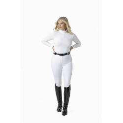 Polo de concours LeMieux Olivia manches longues Blanc Polo de concours LeMieux Olivia manches longues Blanc