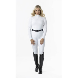 Polo de concours LeMieux Olivia manches longues Blanc Polo de concours LeMieux Olivia manches longues Blanc