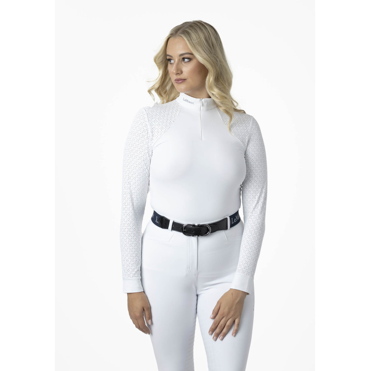 Polo de concours LeMieux Olivia manches longues Polo de concours LeMieux Olivia manches longues