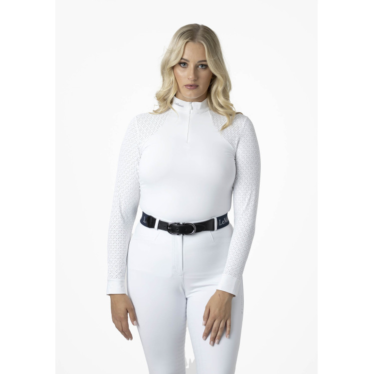 Polo de concours LeMieux Olivia manches longues Polo de concours LeMieux Olivia manches longues