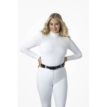 Polo de concours LeMieux Olivia manches longues Polo de concours LeMieux Olivia manches longues