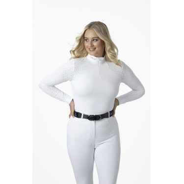 Polo de concours LeMieux Olivia manches longues Polo de concours LeMieux Olivia manches longues