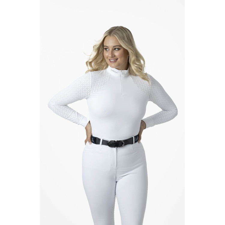 Polo de concours LeMieux Olivia manches longues Polo de concours LeMieux Olivia manches longues