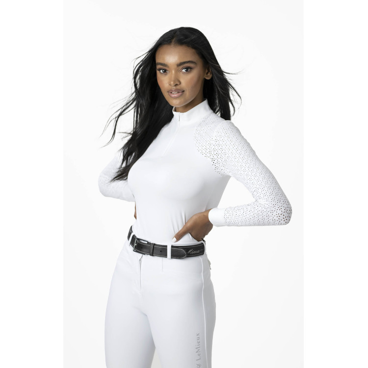 Polo de concours LeMieux Olivia manches longues Polo de concours LeMieux Olivia manches longues