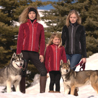 Veste polaire enfant Cabri Flags & Cup Rouge