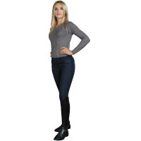 Pantalon Parence femme Flags & Cup Bleu marine