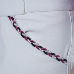 Pantalon Flags & Cup Mendoza junior Blanc