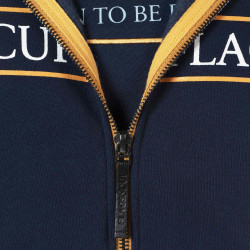 Sweat zippé enfant Perico Flags & Cup Bleu marine Sweat zippé enfant Perico Flags & Cup Bleu marine