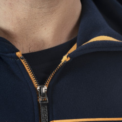 Sweat zippé enfant Perico Flags & Cup Bleu marine Sweat zippé enfant Perico Flags & Cup Bleu marine