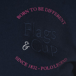 Sweat zippé femme Obera Flags & Cup Bleu marine Sweat zippé femme Obera Flags & Cup Bleu marine