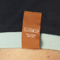 Polo homme Pico Flags & Cup Bleu marine Polo homme Pico Flags & Cup Bleu marine