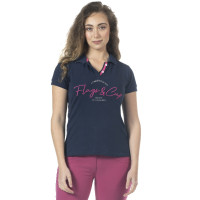 Polo femme Salta Flags & Cup Bleu marine Polo femme Salta Flags & Cup Bleu marine