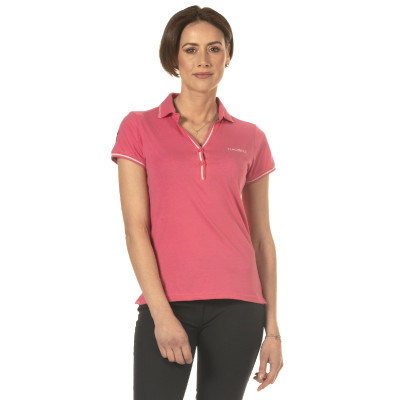Polo femme Rosa Flags & Cup Fuchsia