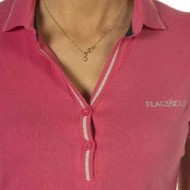 Polo femme Rosa Flags & Cup Polo femme Rosa Flags & Cup