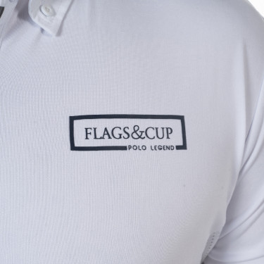 Polo homme Comodoro ML Flags & Cup Polo homme Comodoro ML Flags & Cup