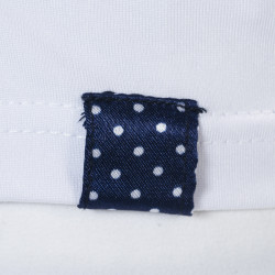 Polo Clorinda femme manches longues Flags & Cup Blanc