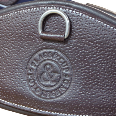Sangle anatomique Flags & Cup cuir grainé Sangle anatomique Flags & Cup cuir grainé