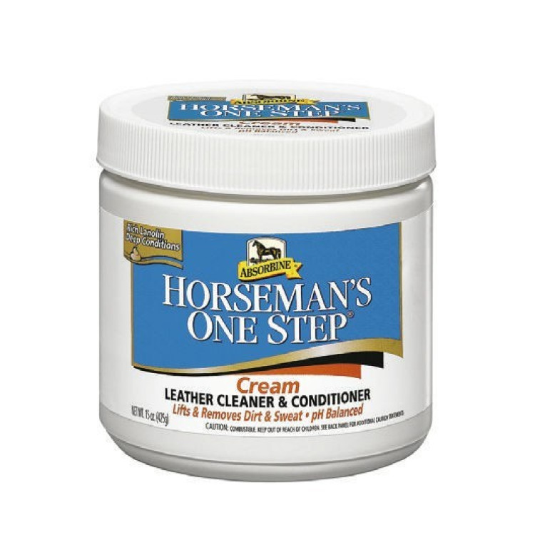 Crème cuir Absorbine Horseman's one step