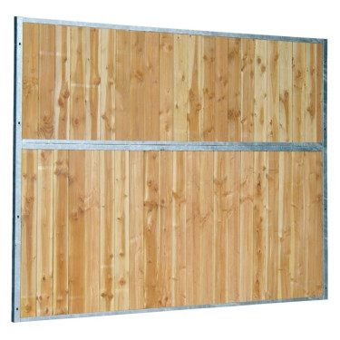 Séparation de box fixe pleine bois 0,5 m La Gée Séparation de box fixe pleine bois 0,5 m La Gée