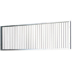 Grille de séparation de box 4 m pour soubassement à maçonner La Gée Grille de séparation de box 4 m pour soubassement à maçonner La Gée