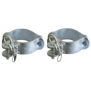 Brides de fixation sur poteau La Gée