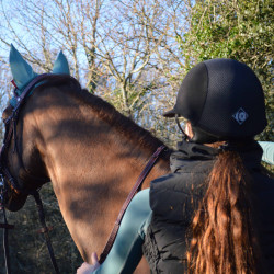 Casque Charles Owen SP8 Plus Micro-suede Noir Casque Charles Owen SP8 Plus Micro-suede Noir