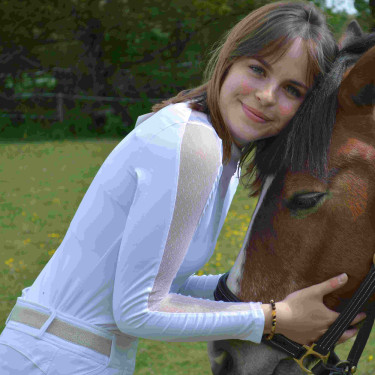 Polo Equithème Pekin manches longues Polo Equithème Pekin manches longues