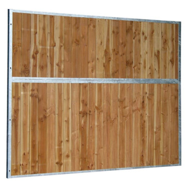 Séparation de box fixe pleine bois 3,5 m La Gée Séparation de box fixe pleine bois 3,5 m La Gée