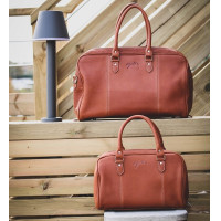 Sac à main Pénélope Etretat Cognac Marron