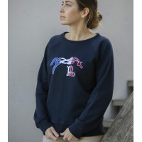 Sweat shirt Pénélope Chloé Bleu marine