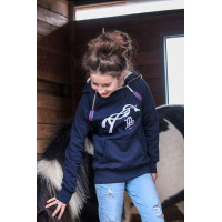 Sweat Eden by PL Double zip Bleu marine Sweat Eden by PL Double zip Bleu marine