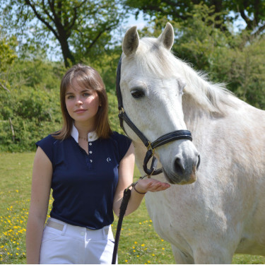 Polo Equithème Brussels avec strass Polo Equithème Brussels avec strass