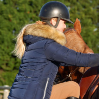 Doudoune Flags & Cup Femme Wasilla Bleu marine