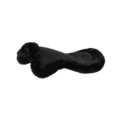 Amortisseur Acavallo Classic Gel et mouton Noir / noir
