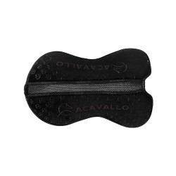 Amortisseur Acavallo Close Contact mousse mémoire de forme grip et gouttière Noir Amortisseur Acavallo Close Contact mousse mémoire de forme grip et gouttière Noir