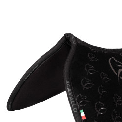 Amortisseur Acavallo Close Contact mousse mémoire de forme grip et gouttière Noir Amortisseur Acavallo Close Contact mousse mémoire de forme grip et gouttière Noir