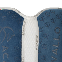 Amortisseur Acavallo Close Contact mousse mémoire de forme grip et gouttière Océan Bleu