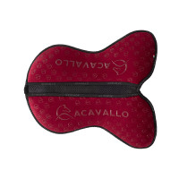 Amortisseur Acavallo Close Contact mousse mémoire de forme grip et gouttière Vin Rouge Amortisseur Acavallo Close Contact mousse mémoire de forme grip et gouttière Vin Rouge