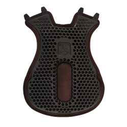 Couvre siège Acavallo Ortho-Coccyx Western Gel Hexagonal Dri-Lex 20mm Marron Couvre siège Acavallo Ortho-Coccyx Western Gel Hexagonal Dri-Lex 20mm Marron