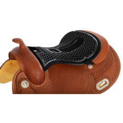 Couvre siège Acavallo Ortho-Coccyx Western Gel Hexagonal Dri-Lex 20mm