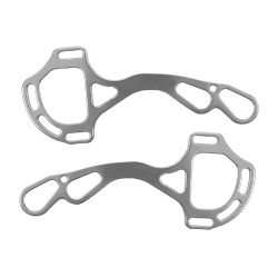 Branches Hackamore Acavallo Alupro Aluminium Argent Branches Hackamore Acavallo Alupro Aluminium Argent