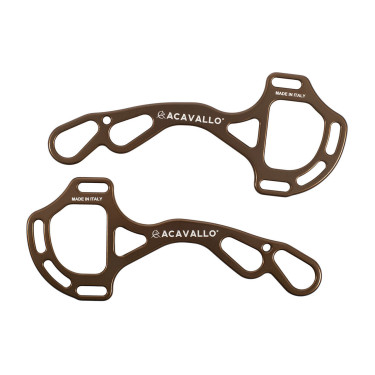 Branches Hackamore Acavallo Alupro Bronze Marron