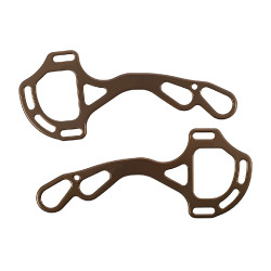 Branches Hackamore Acavallo Alupro Bronze Marron