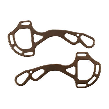 Branches Hackamore Acavallo Alupro Bronze Marron
