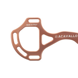 Branches Hackamore Acavallo Alupro Or rose Noir Branches Hackamore Acavallo Alupro Or rose Noir