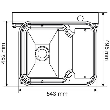 Abreuvoir Polybac 30 M simple avec rebord à cordon et support de fixation La Gée Abreuvoir Polybac 30 M simple avec rebord à cordon et support de fixation La Gée