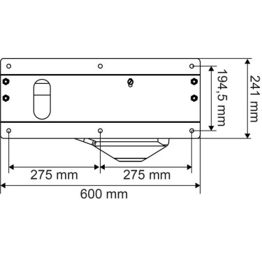 Abreuvoir Polybac 30 M simple avec rebord à cordon et support de fixation La Gée Abreuvoir Polybac 30 M simple avec rebord à cordon et support de fixation La Gée