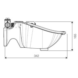 Abreuvoir Polydrink PF3 simple à tube résicoat La Gée Abreuvoir Polydrink PF3 simple à tube résicoat La Gée